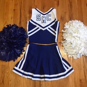 1 AUTHENTIC COLLEGE CHEERLEADING UNIFORM *\0/*
